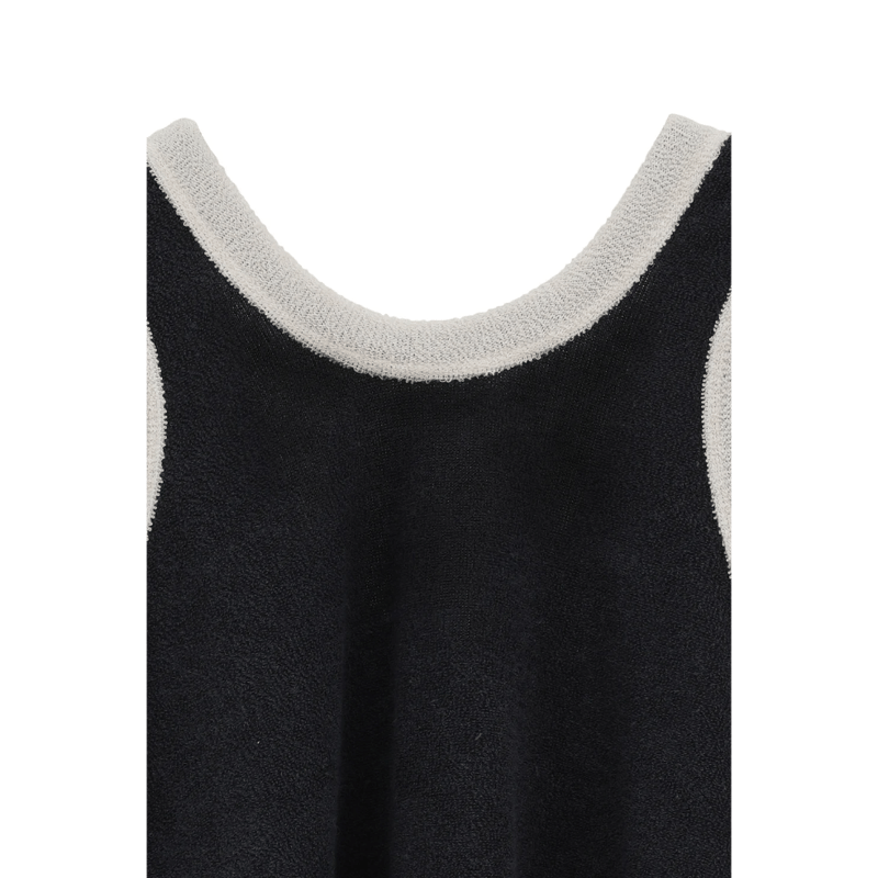 CLANE PILE FLARE TANK TOPS navy サイズ2 新品 CLANE - パイル フレアショートトップス - PILE FLARE TANK TOPS