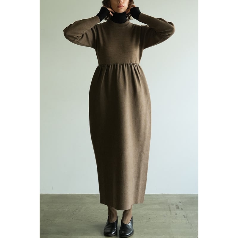 CLANE クラネ “COCOON KNIT ONEPIECE” コクーンニットワンピース |