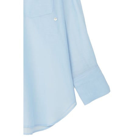 MANOF マノフ “SHEER 2WAY OVER SHIRT” シアーツーウェイオーバーシャツ