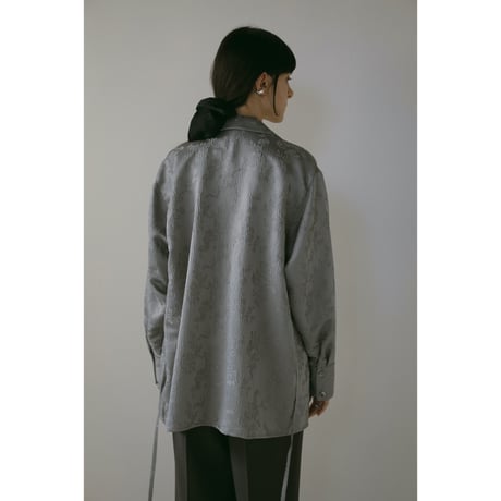 MANOF マノフ “JACQUARD CACHECOEUR SHIRT” ジャガードカシュクールシャツ