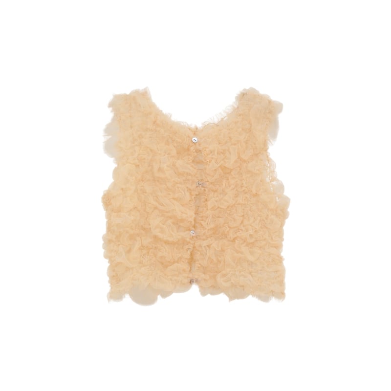 CLANE クラネ “TULLE VEST LAYERED TOPS” チュールベストレイヤー CLANE クラネ “TULLE VEST LAYERED TOPS” チュールベストレイヤー