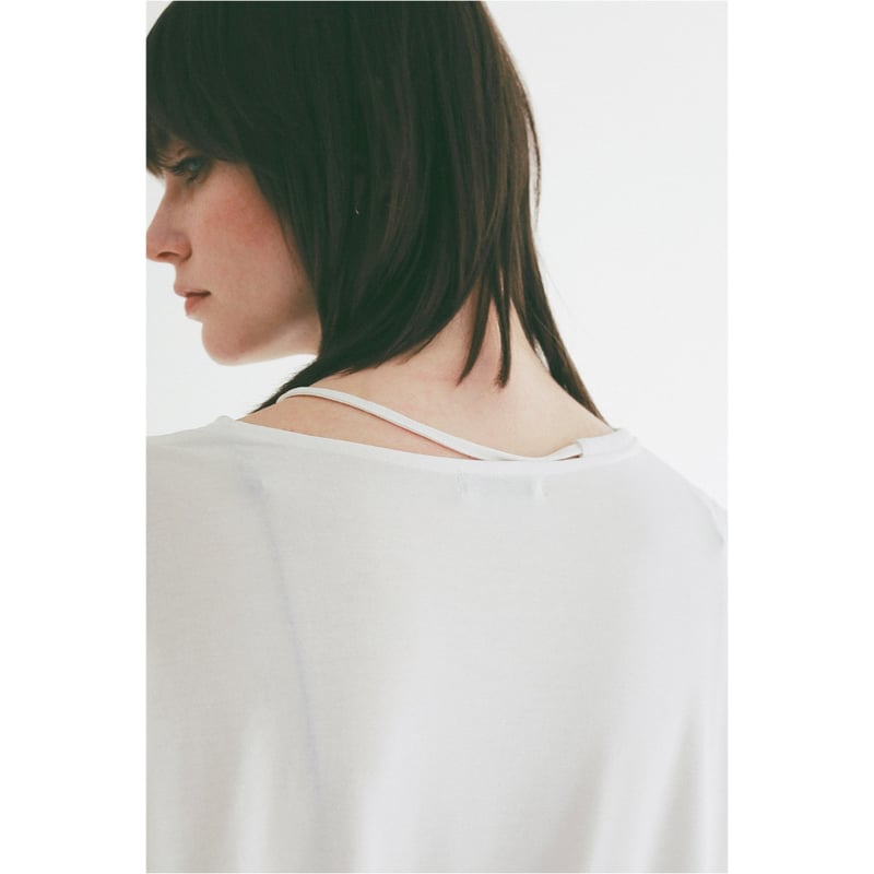 CLANE クラネ “DROOP THIN CODE SOFT TOPS” ドロップシンコード