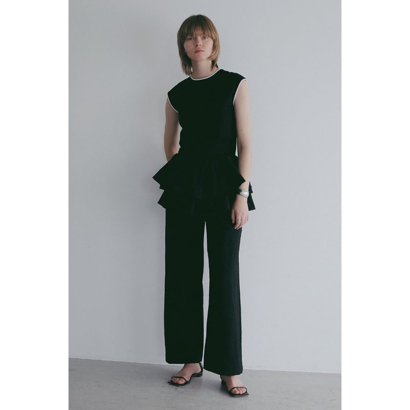 MANOF マノフ “BICOLOR CUT TOPS” バイカラーカットトップス | t / wo