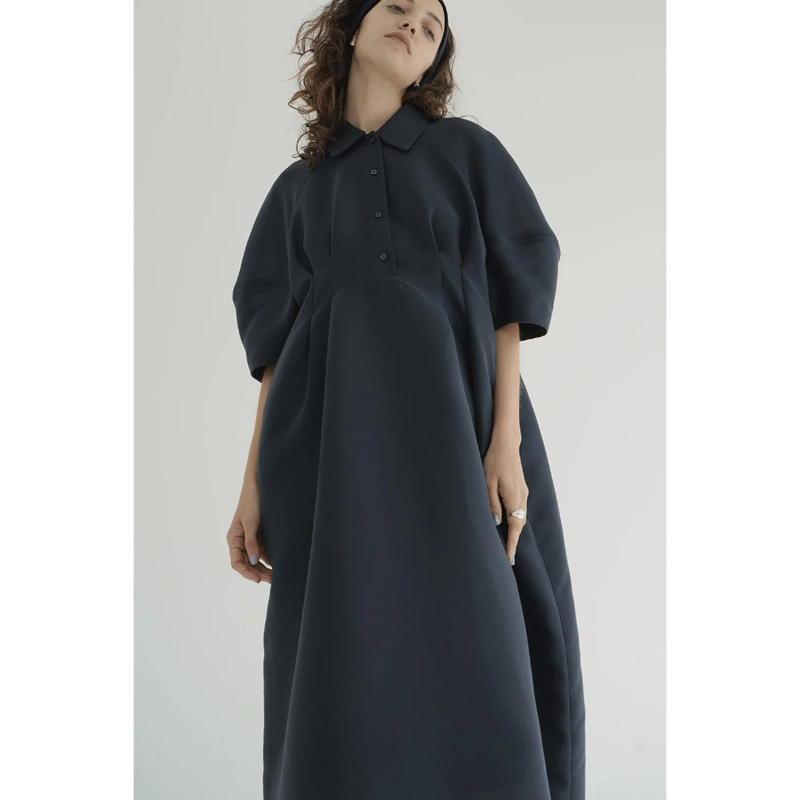 CLANE クラネ　FORM SLEEVE ONEPIECE 黒 クラネ CLANE FORM SLEEVE ONEPIECE （BLACK） - ファッション