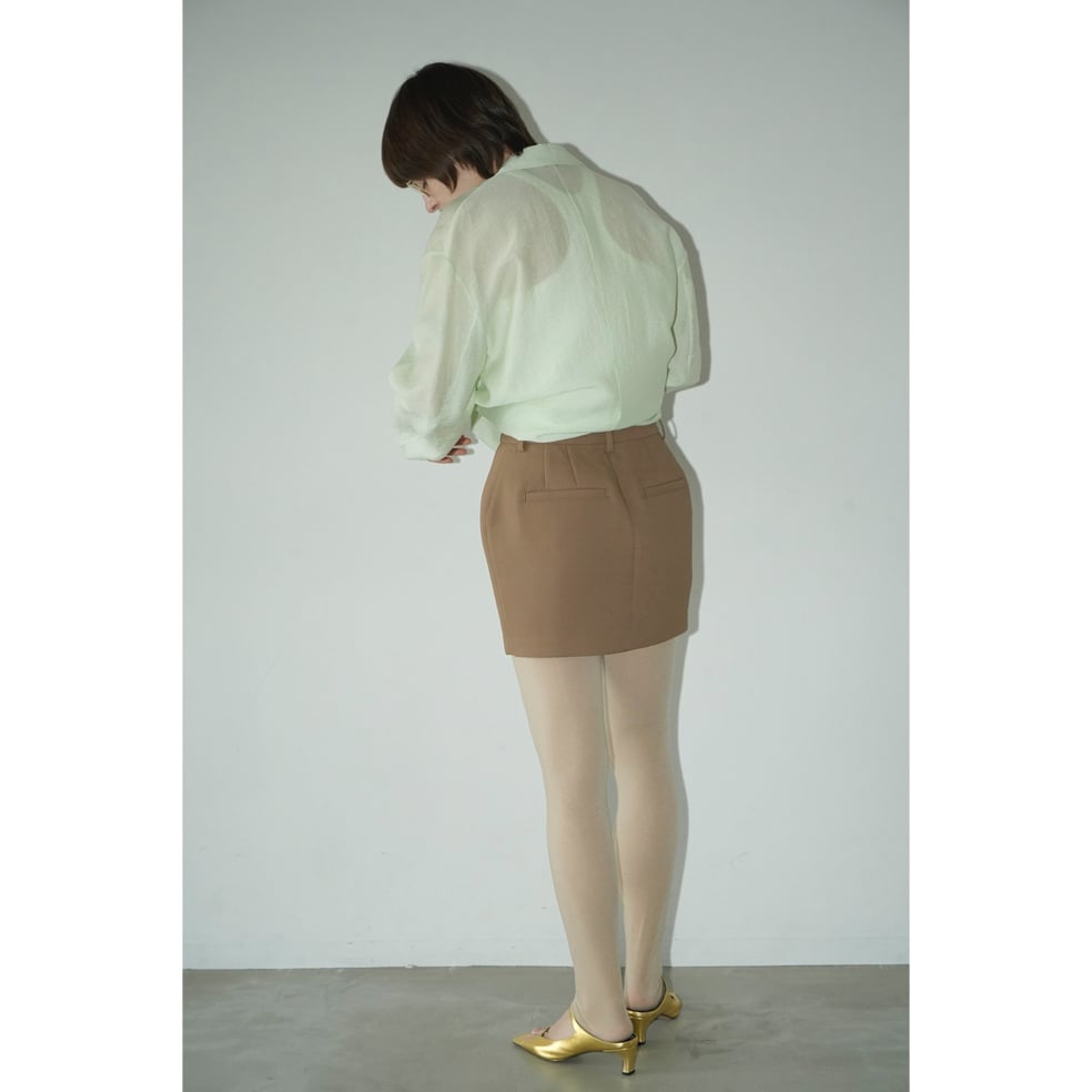 CLANE クラネ “LOW WAIST MINISKIRT” ローウエストミニスカート |  