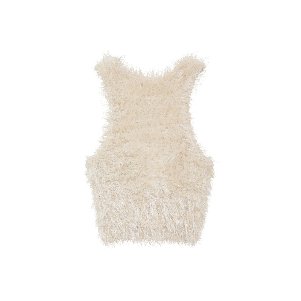 CLANE クラネ “SHAGGY AMERICAN SLEEVE KNIT TOPS” シャ