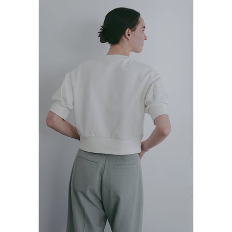 MANOF マノフ “PUFF SLEEVE SWEAT TOPS” パフスリーブスウェットトップス