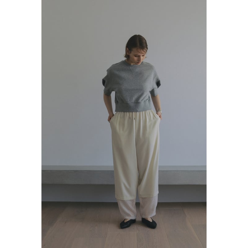 MANOF マノフ “SHEER HEM PANTS” シアーヘムパンツ | t / wo MANOF マノフ “SHEER HEM PANTS” シアーヘムパンツ | t / wo