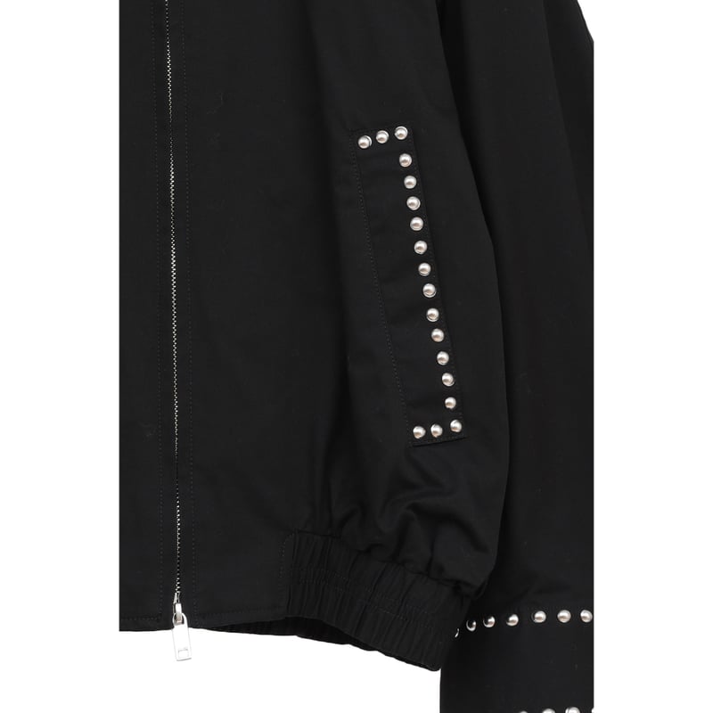 CLANE クラネ “W COLOR STUDDED DRIZZLER JACKET” ダブル