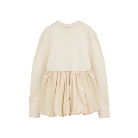 CLANE クラネ “DOCKING POWERSHOULDER KNIT TOPS” ドッキングパワーショルダーニットトップス