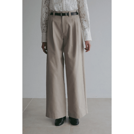 MANOF マノフ “2TUCK CHINO PANTS” ツータックチノパンツ