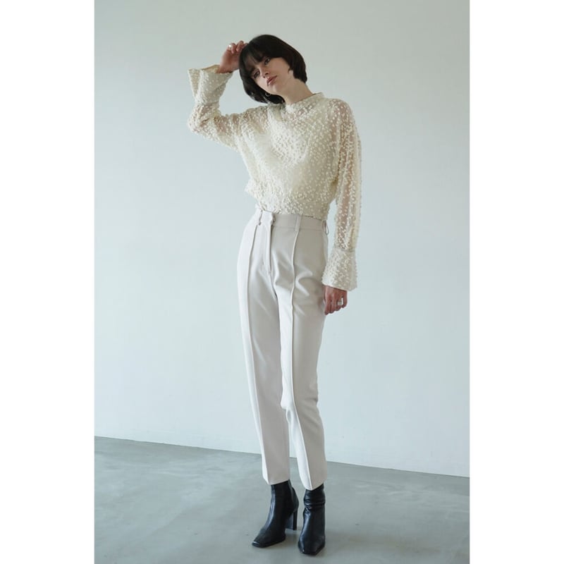 CLANE クラネ “SNOW DOT JACQUARD TOPS” スノードットジャガードト...