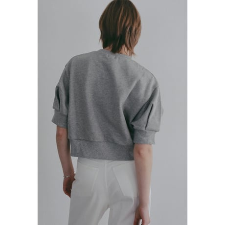 MANOF マノフ “PUFF SLEEVE SWEAT TOPS” パフスリーブスウェットトップス