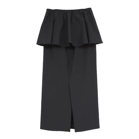 MANOF マノフ “FRILL 2WAY TIGHT SKIRT” フリルツーウェイタイトスカート