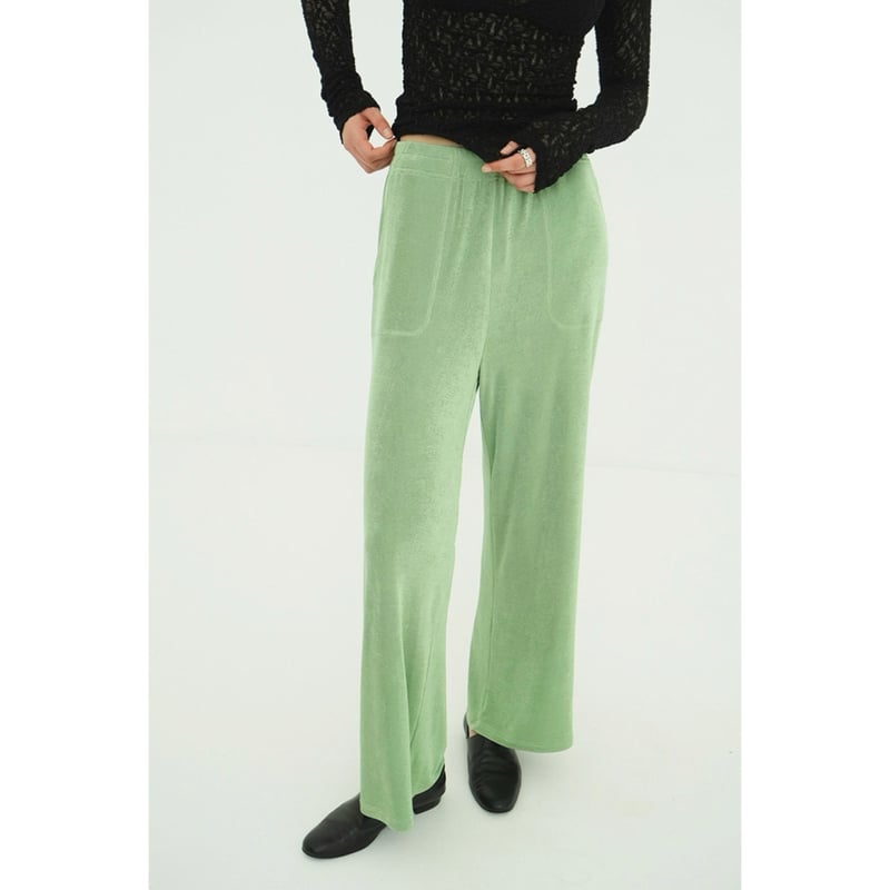 CLANE クラネ “BRIGHT JERSEY PANTS” ブライトジャージーパンツ |