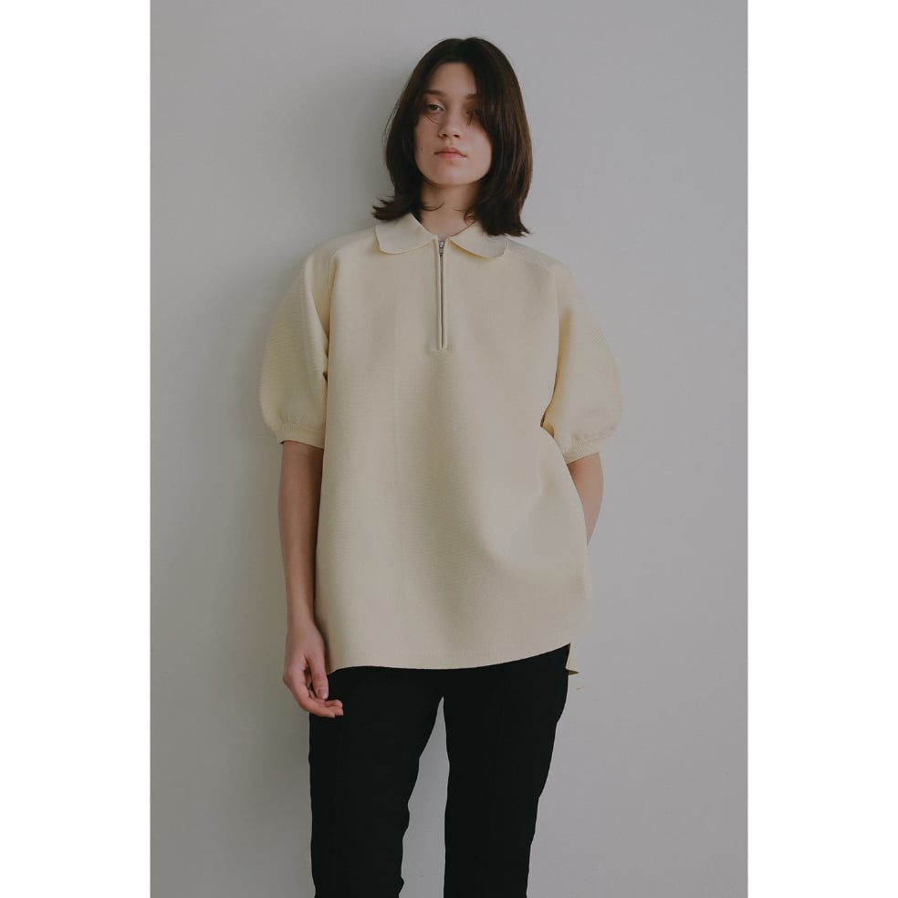 MANOF マノフ “OVER KNIT POLO SHIRT” オーバーニットポロシャツ |