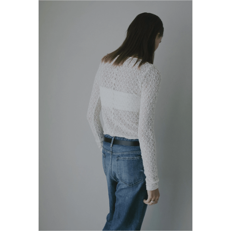 MANOF マノフ トップス MANOF マノフ “2WAY LACE TOPS” ツーウェイレーストップス | t / wo