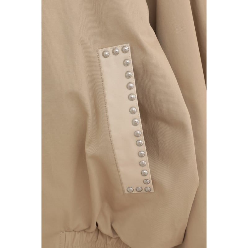 CLANE クラネ “W COLOR STUDDED DRIZZLER JACKET” ダブル