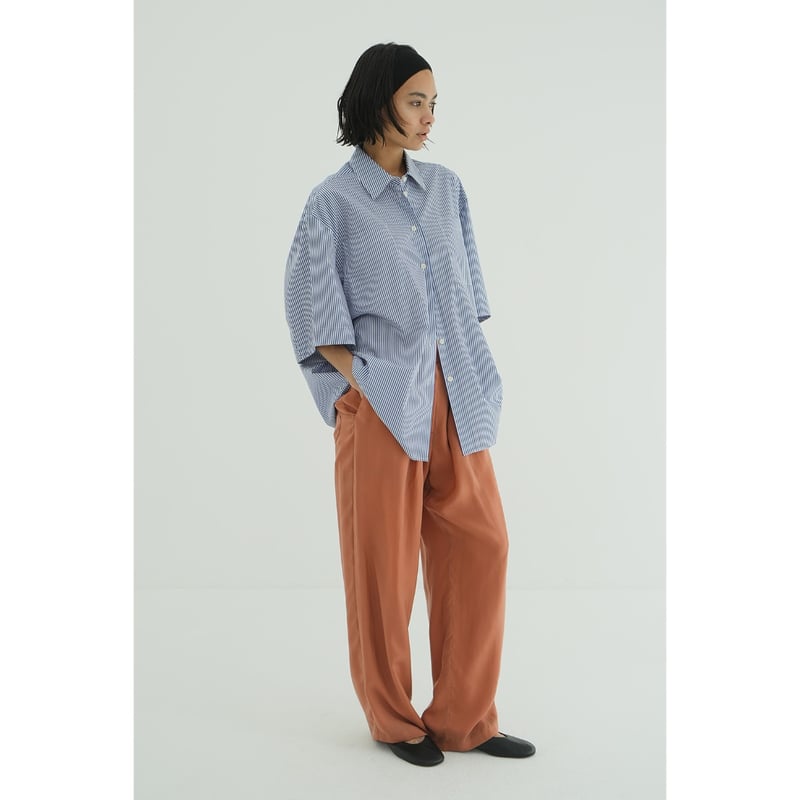 セール】HALF SLEEVE OVER SHIRT（シャツ/ブラウス）｜CLANE