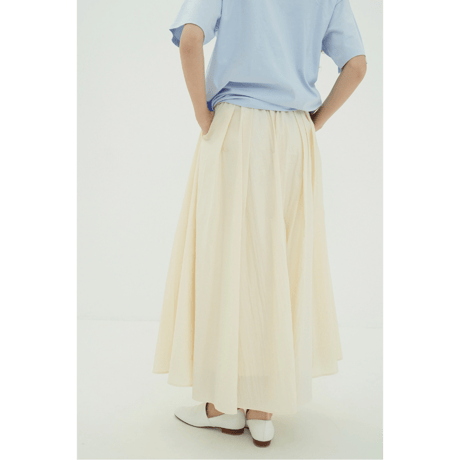 CLANE クラネ “VOLUME FLARE AIRY SKIRT” ボリュームフレアエアリースカート