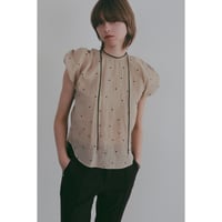 MANOF マノフ “DOT EMBROIDERY BLOUSE” ドットエンブロイダリーブラウス