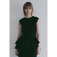 MANOF マノフ “BICOLOR CUT TOPS” バイカラーカットトップス