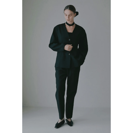 MANOF マノフ “HIGH WAIST TAPERED PANTS” ハイウエストテーパードパンツ