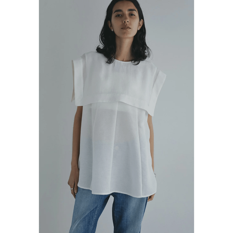 トップス LAYERED COMBI TOPS Ivory size1 LAYERED COMBI TOPS Ivory size1