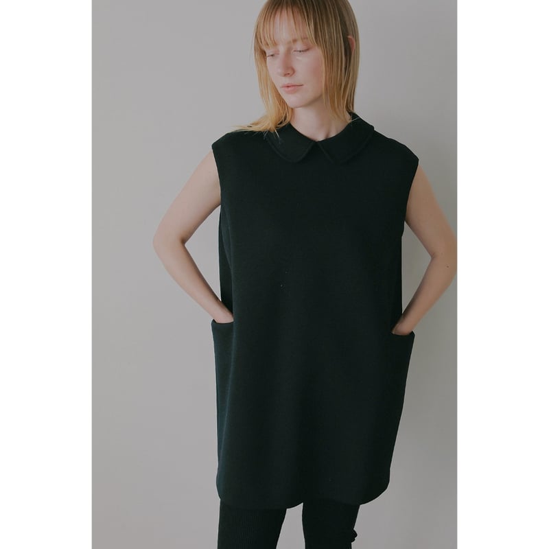 MANOF マノフ “ROUND COLLAR POCKET ONE PIECE” ラウンドカ