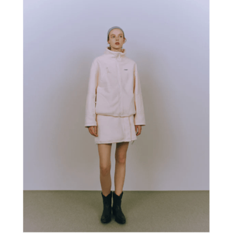 NOUNLESS ナウンレス “NOUNLESS FLEECE MINI SKIRT” ナウンレスフリースミニスカート