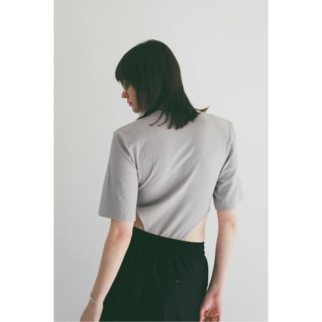 CLANE クラネ “POWER SHOULDER BODYSUITS” パワーショルダーボディスーツ
