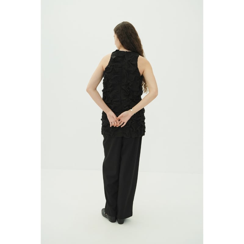 CLANE クラネ “CLOUD AMERICAN SLEEVE MINI ONEPIECE”