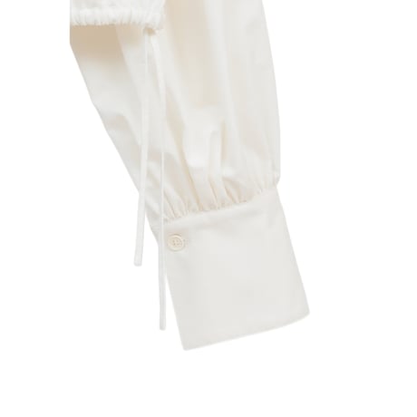 CLANE クラネ “FRILL COLLAR SHORT BLOUSE” フリルカラーショートブラウス