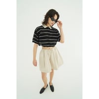 CLANE クラネ “SPONGY SHEER POLO KNIT TOPS” スポンジーシアーポロニットトップス