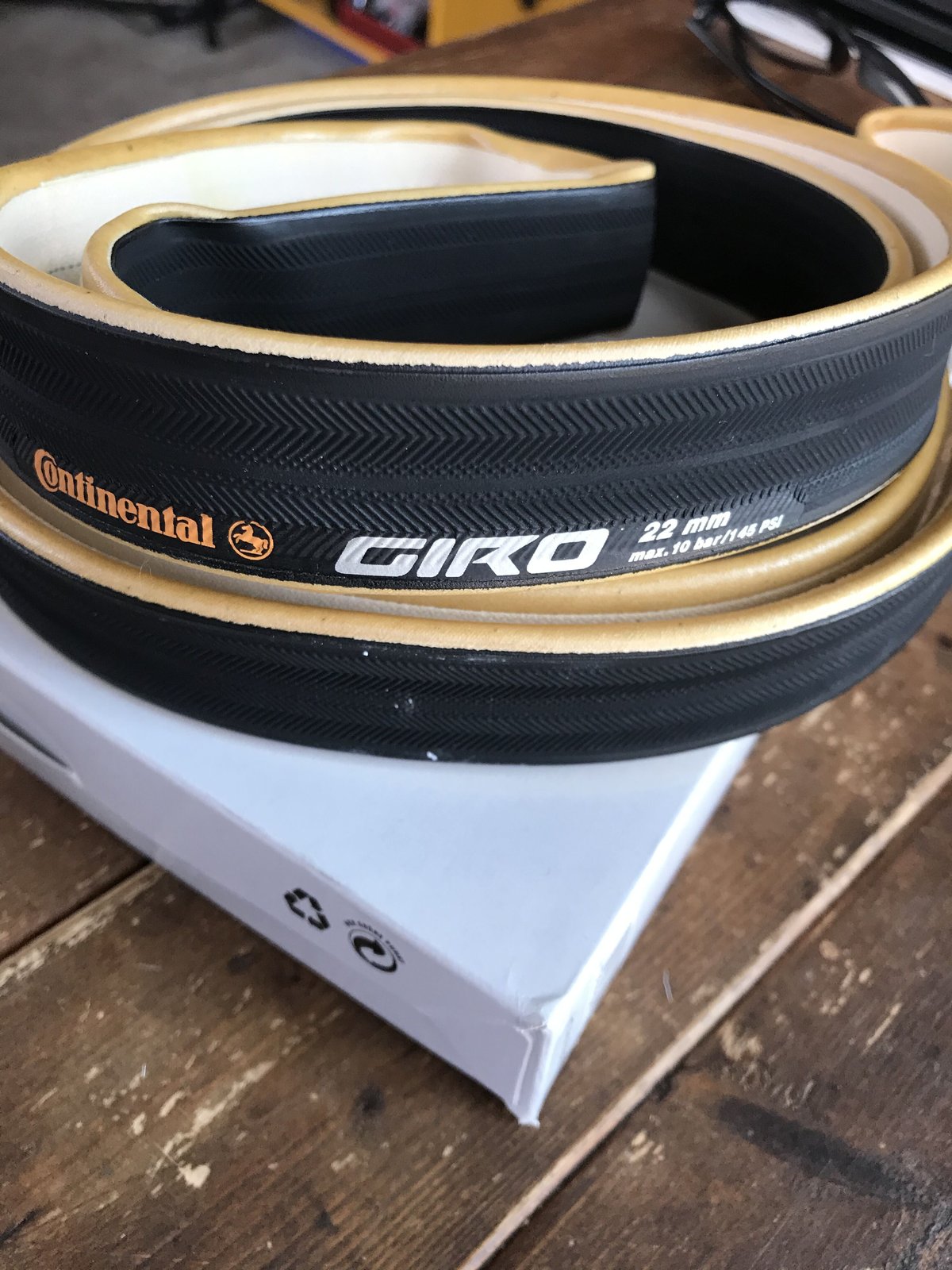 CONTINENTAL Giro Tubular 700x22c | 104cycle
