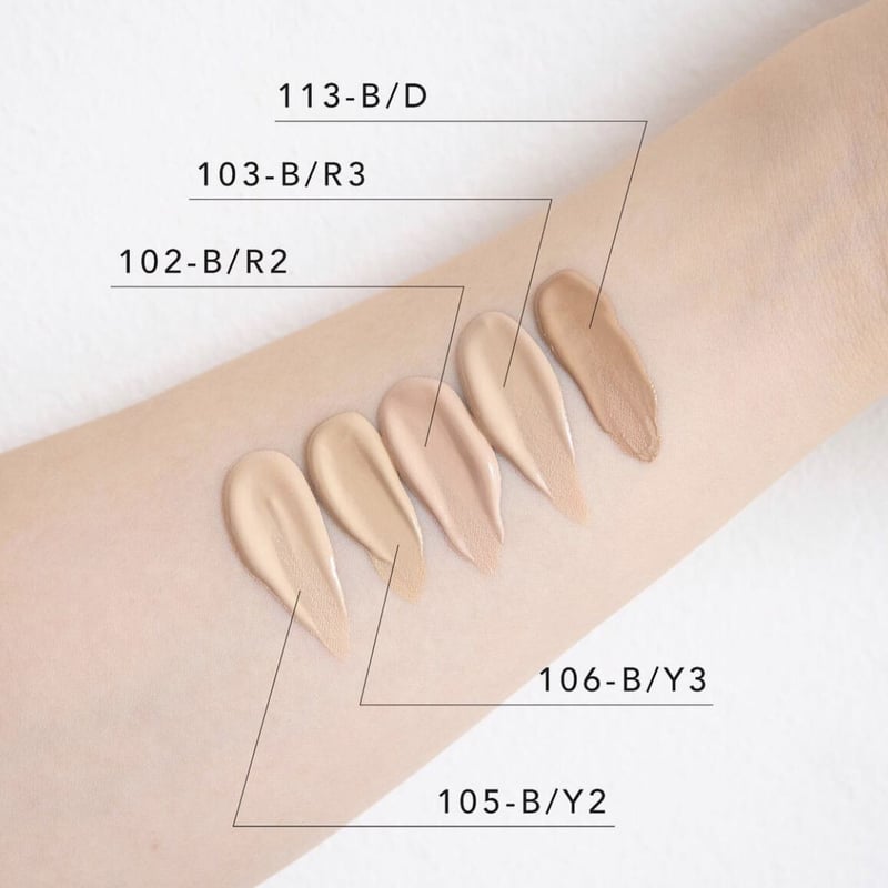 ファンデーションリフレ2個セット02 美容液成分配合の石鹸で落ちるファンデーション 色白ピンク肌ブルー