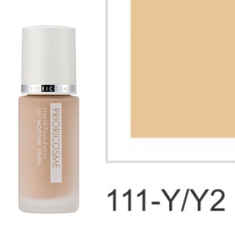 美容液成分配合の石鹸で落ちるファンデーション 色白黄み肌イエロー