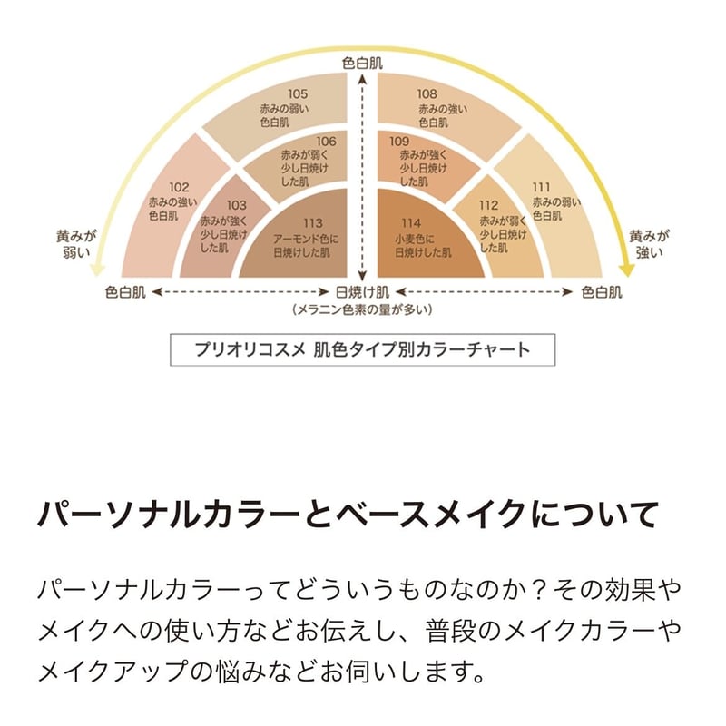 平日枠】スマホde肌色診断 ＆ ベースメイク4点セット 【プロの