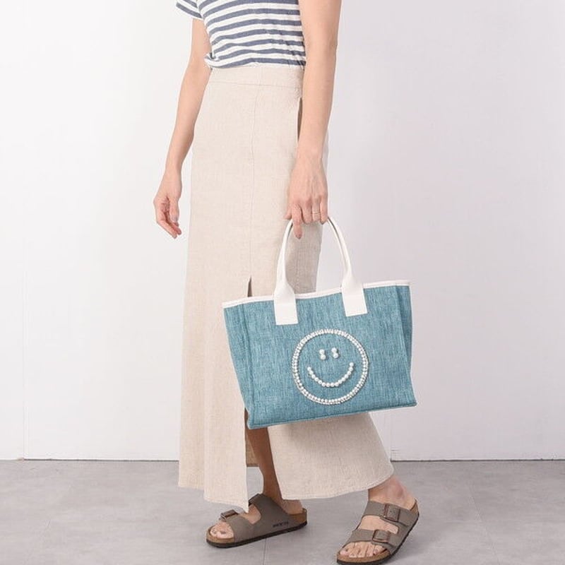 ロエベの籠バッグ　ニコちゃんマーク ロエベの籠バッグ ニコちゃんマーク ロエベ LOEWE カゴバック ニコ