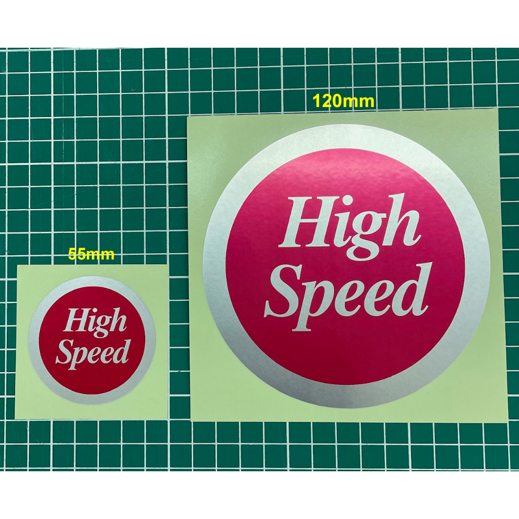 ハイスピードステッカー 55mm | FINESSE WEB SHOP