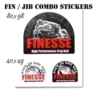 FIN/JIBフロッグコンボステッカー