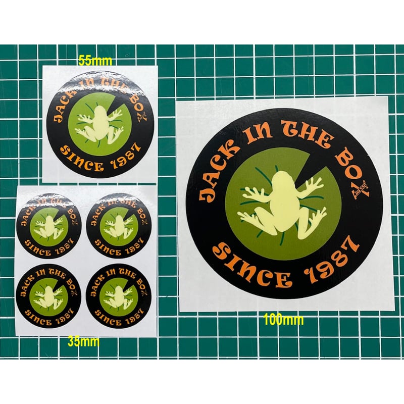 JIBラウンドロゴステッカー 55mm | FINESSE WEB SHOP