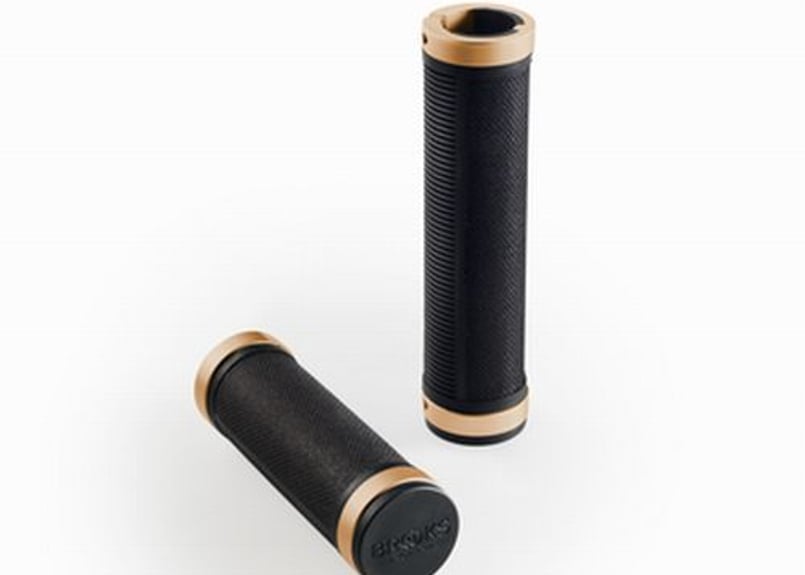 ブルックス カンビウム（BROOKS CAMBIUM）スレンダーグリップ130長 BROOKS CAMBIUM RUBBER GRIPS | BROMPTON JUNCTION