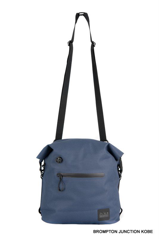 Roll Top Waterproof Bag 9L Navy | BROMPTON JUNC