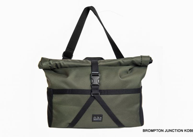 Roll Top Bag 14L Olive Green | BROMPTON JUNCTIO...