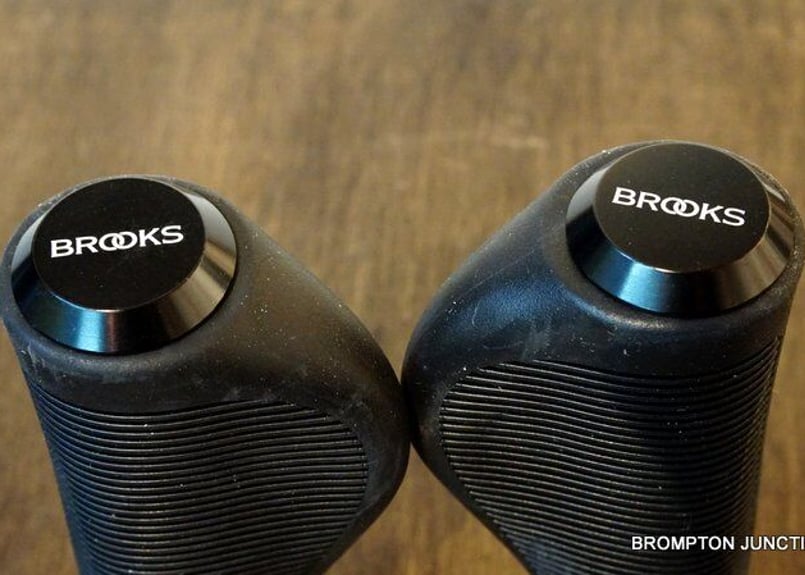 BROOKS ERGONOMIC RUBBER GRIP BLACK | BROMPTON J BROOKS ERGONOMIC RUBBER GRIP BLACK | BROMPTON J