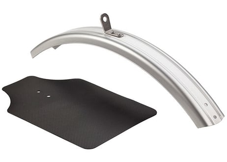 フロント泥除け(フラップ付き)・シルバー