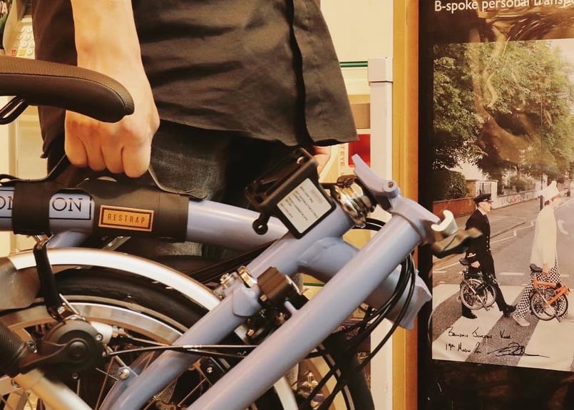 RESTRAP CITY CARRY HANDLE [BLACK] | BROMPTON J