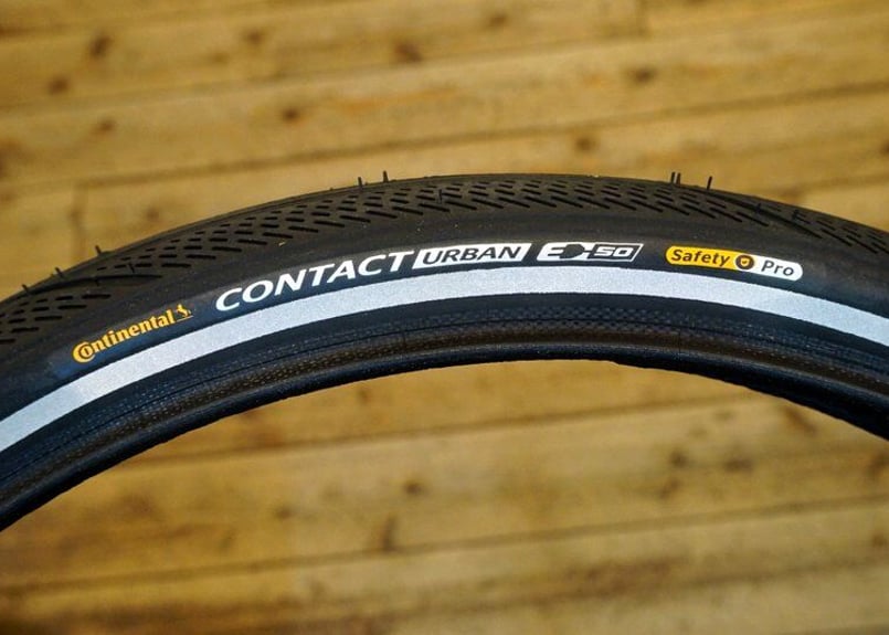 Continental CONTACT URBAN タイヤ 2本セット ブロンプトン用タイヤ] Continental Contact Urban Reflex 16x1