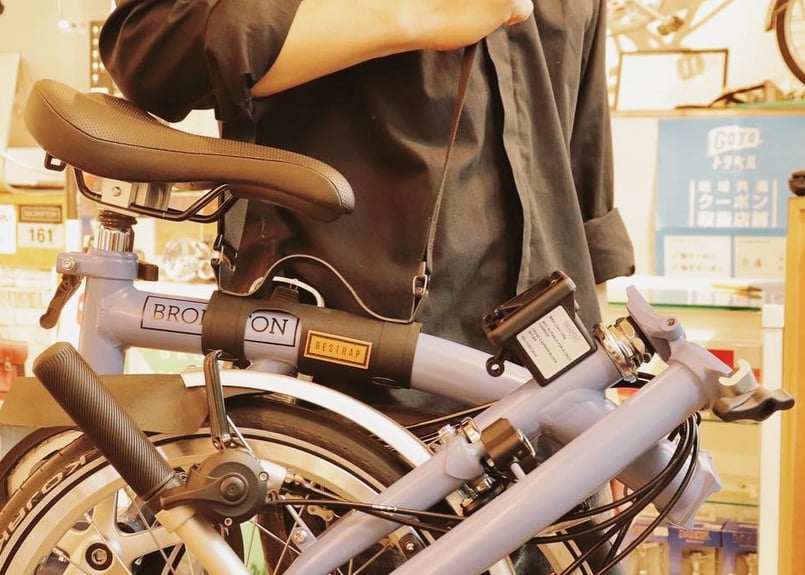 RESTRAP CITY CARRY HANDLE [BLACK] | BROMPTON J